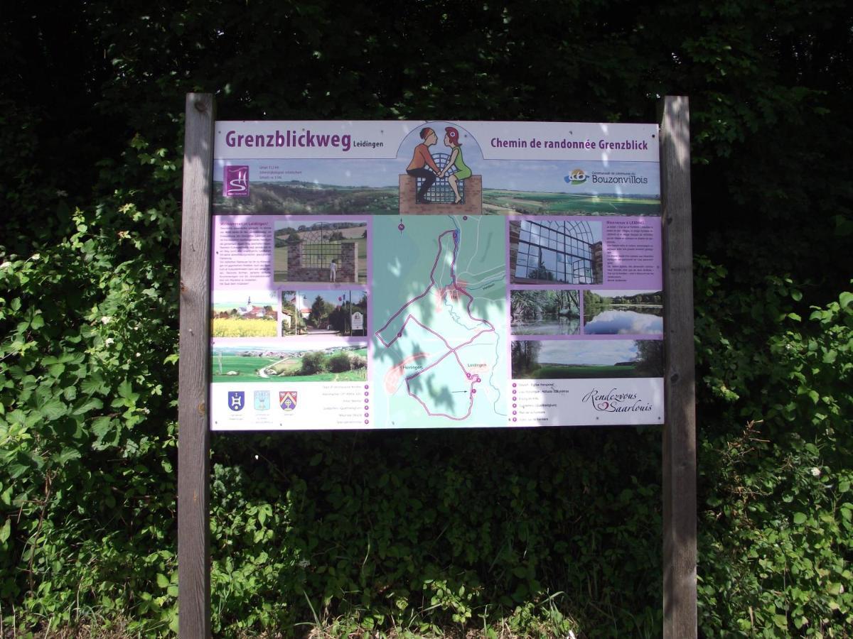 Gite "Vue Sur La Frontiere" Heining-les-Bouzonville Exterior foto